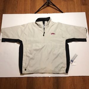 Men’s L Weatherproof Razorback Golf Short Sleeve